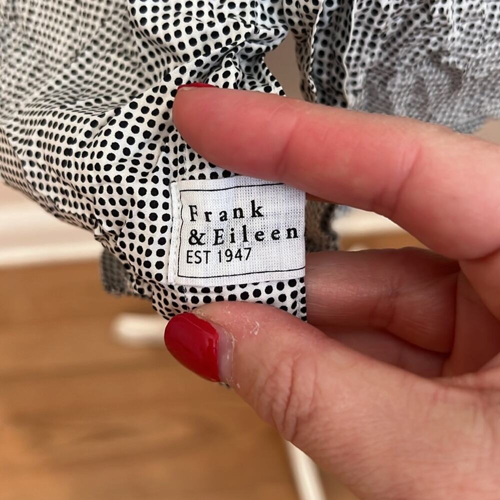 Frank & Eileen Barry Tailored Button-Up Shirt Signature Crinkle - Picture 6 of 12